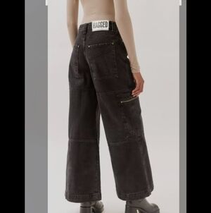 Ragged Wide leg skater